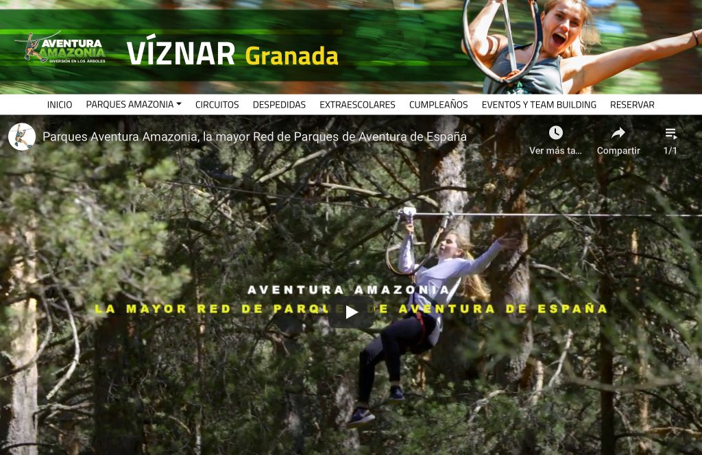 Amazonia Víznar Granada, Granada con niños