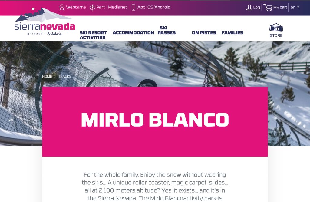 Sierra Nevada Ski Resort, Granada with kids