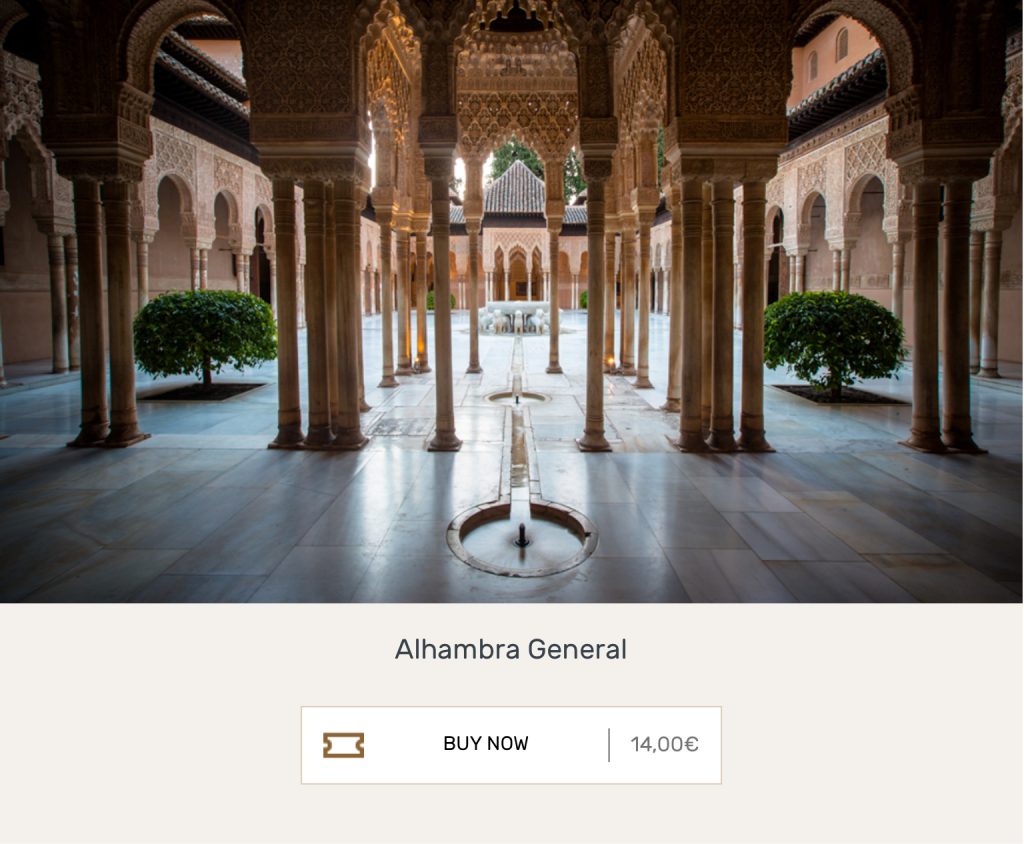 Alhambra General: Buy your Alhambra tickets in 5 easy steps Alhambra General: Buy your Alhambra tickets in 5 easy steps