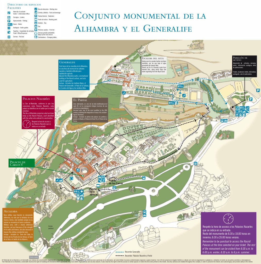 Alhambra map