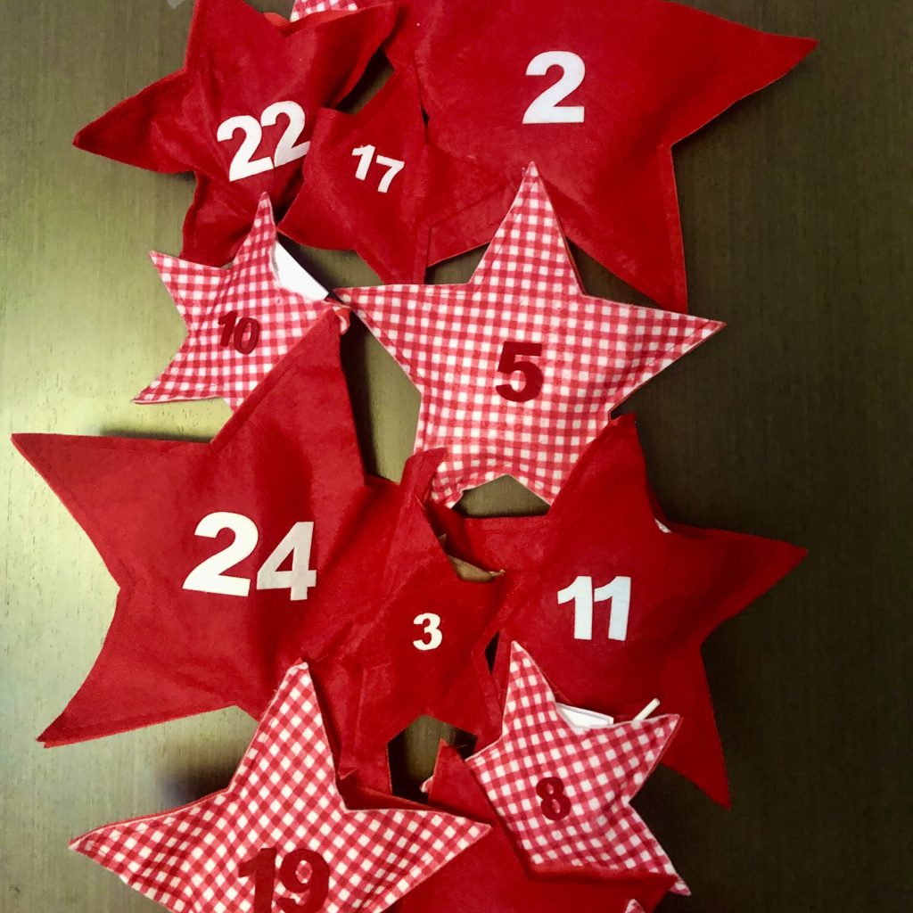 Our advent calendar